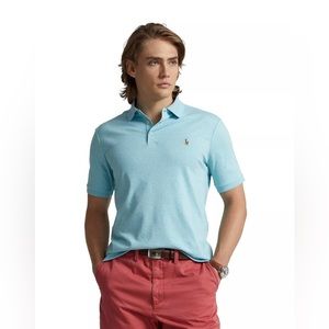 Polo by Ralph Lauren | Pima Soft Touch Blue Polo - Size L